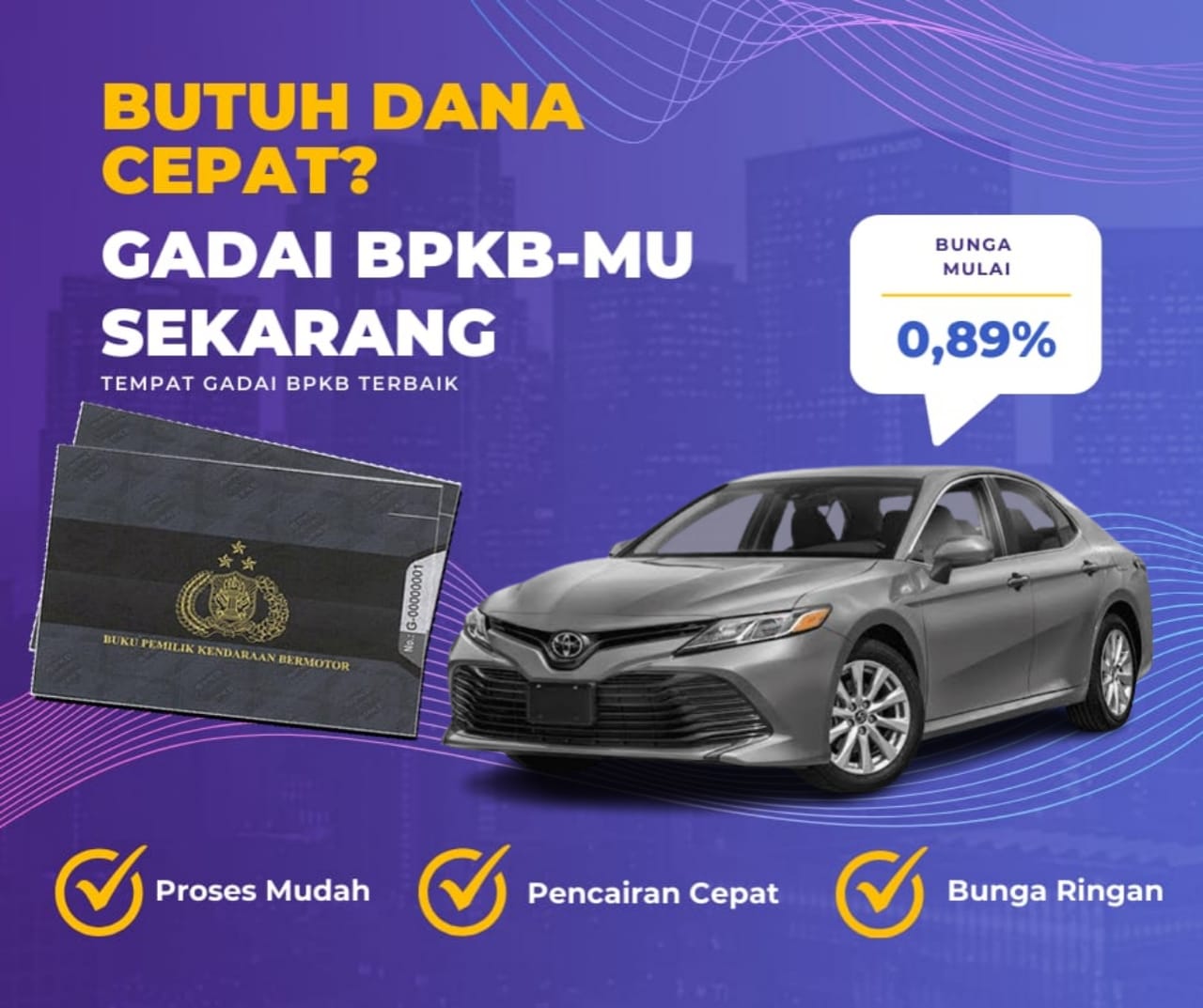Pinjaman Dana Jaminan Bpkb Mobil Toyota Camry Dapat Pinjaman Berapa? Seperti Ini Simulasinya